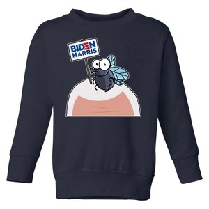 Mike Pence Fly on Head Vote Biden Harris Debate Toddler Sweatshirt