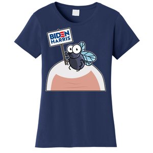 Mike Pence Fly on Head Vote Biden Harris Debate Women's T-Shirt