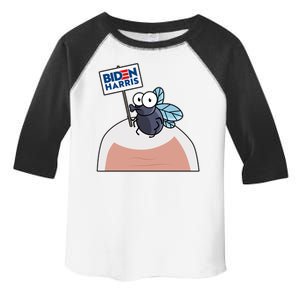 Mike Pence Fly on Head Vote Biden Harris Debate Toddler Fine Jersey T-Shirt