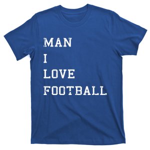 Milf I Love Football Hilarious Adult Acronym Joke Gift T-Shirt