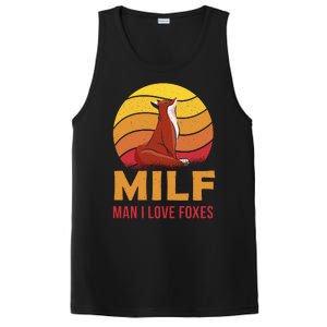 Man I Love Foxes MILF Funny PosiCharge Competitor Tank