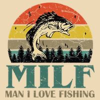 Man I Love Fishing Funny Bag