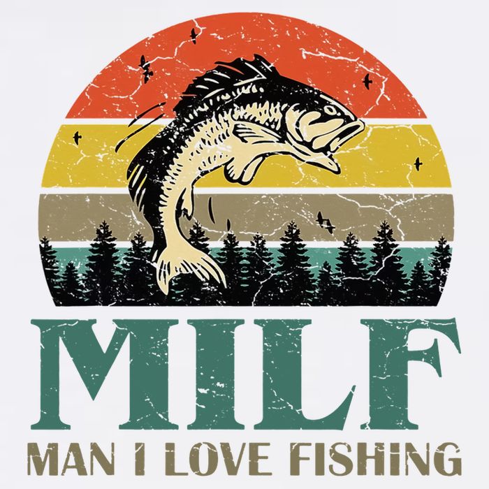 Man I Love Fishing Funny Bucket Hat