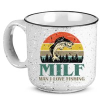 Man I Love Fishing Funny 15oz Campfire Ceramic Mug