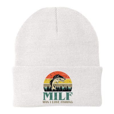 Man I Love Fishing Funny Beanie