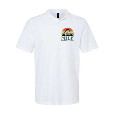 Man I Love Fishing Funny Polo