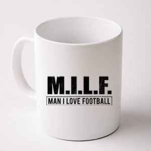 Milf I Love Football Humorous Adult Acronym Gift Coffee Mug