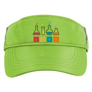 Man I Love Science Chemistry Set Adult Drive Performance Visor