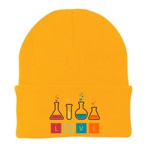 Man I Love Science Chemistry Set Knit Cap Winter Beanie