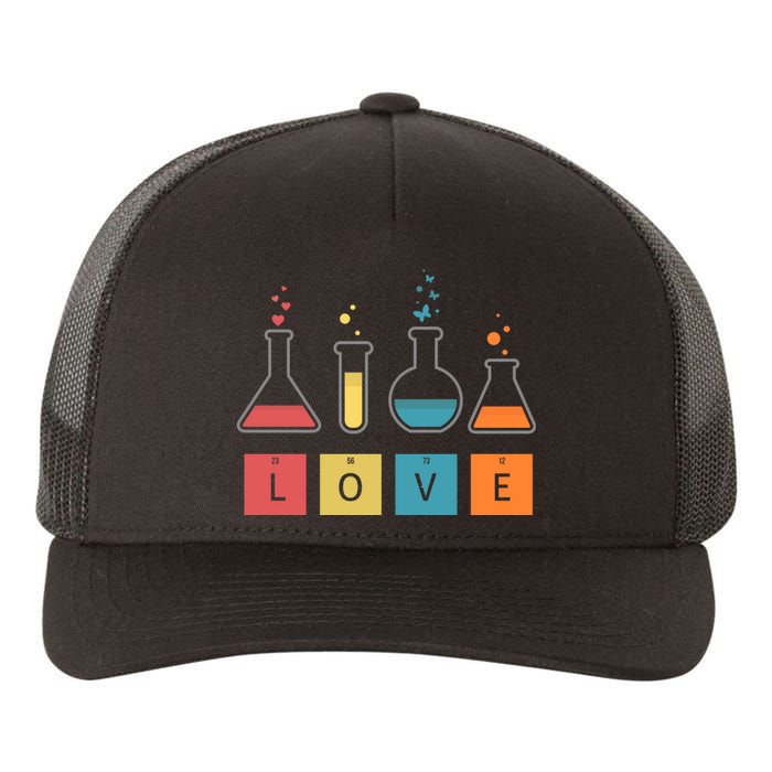 Man I Love Science Chemistry Set Yupoong Adult 5-Panel Trucker Hat