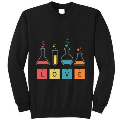 Man I Love Science Chemistry Set Sweatshirt