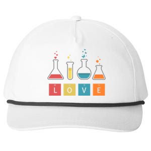 Man I Love Science Chemistry Set Snapback Five-Panel Rope Hat