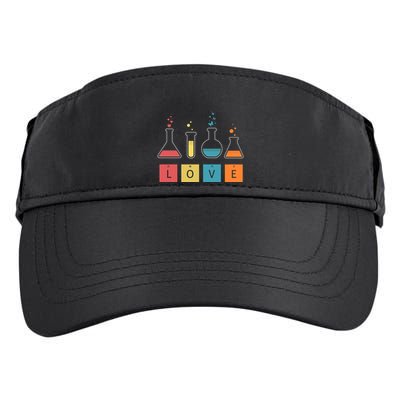 Man I Love Science Chemistry Set Adult Drive Performance Visor