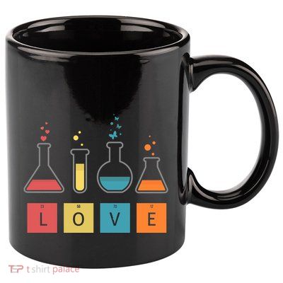 Man I Love Science Chemistry Set 11oz C Handle Ceramic Mug