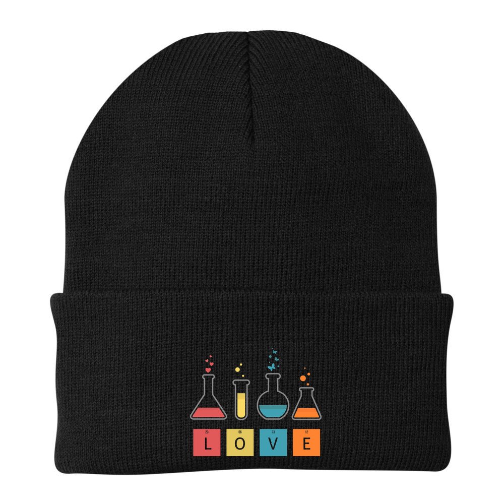 Man I Love Science Chemistry Set Beanie