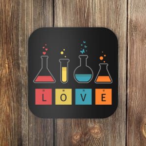 Man I Love Science Chemistry Set Coaster