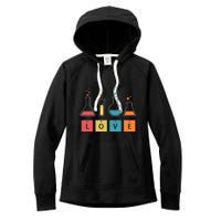 Man I Love Science Chemistry Set Women's Fleece Hoodie