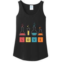 Man I Love Science Chemistry Set Ladies Essential Tank