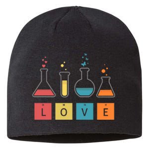 Man I Love Science Chemistry Set Sustainable Beanie