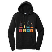 Man I Love Science Chemistry Set Women's Pullover Hoodie