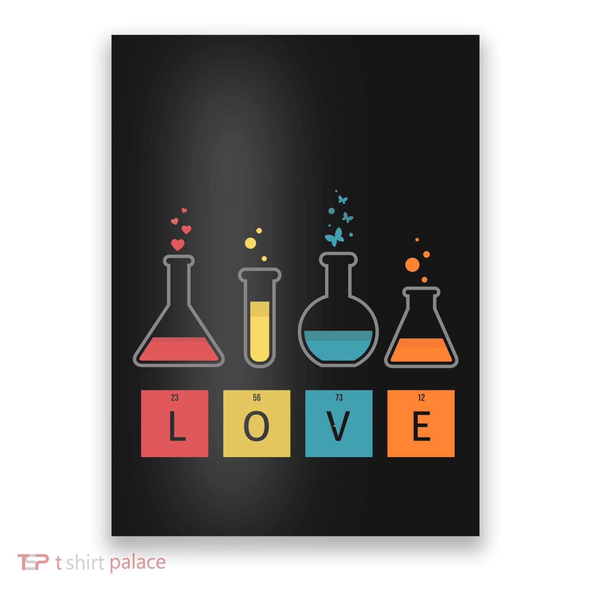 Man I Love Science Chemistry Set Poster