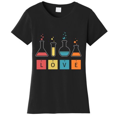 Man I Love Science Chemistry Set Women's T-Shirt