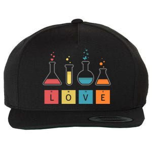 Man I Love Science Chemistry Set Wool Snapback Cap