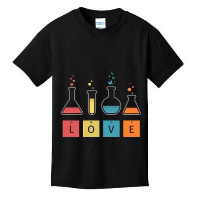 Man I Love Science Chemistry Set Kids T-Shirt
