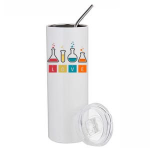 Man I Love Science Chemistry Set Stainless Steel Tumbler