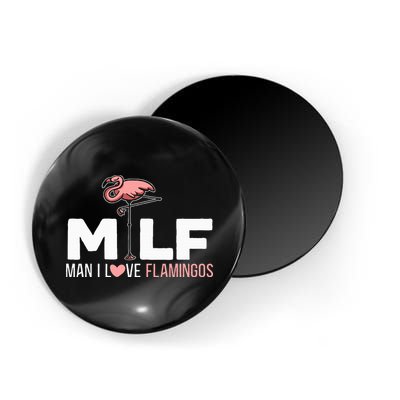 Man I Love Flamingos Bird Lover Summer Magnet