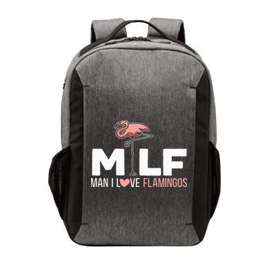 Man I Love Flamingos Bird Lover Summer Vector Backpack