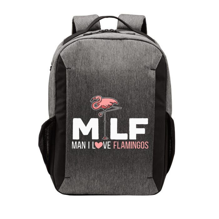 Man I Love Flamingos Bird Lover Summer Vector Backpack