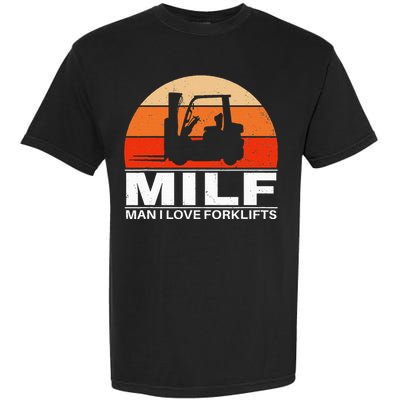 Man I Love Forklifts Vintage Garment-Dyed Heavyweight T-Shirt