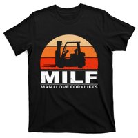 Man I Love Forklifts Vintage T-Shirt