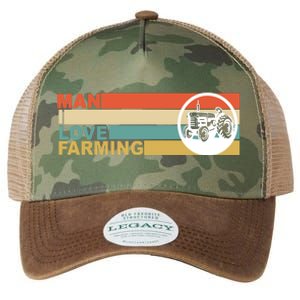 Man I Love Farming Legacy Tie Dye Trucker Hat