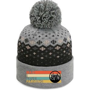 Man I Love Farming The Baniff Cuffed Pom Beanie