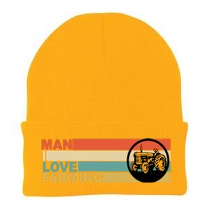 Man I Love Farming Knit Cap Winter Beanie