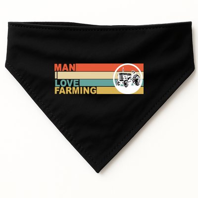 Man I Love Farming USA-Made Doggie Bandana
