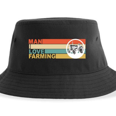 Man I Love Farming Sustainable Bucket Hat