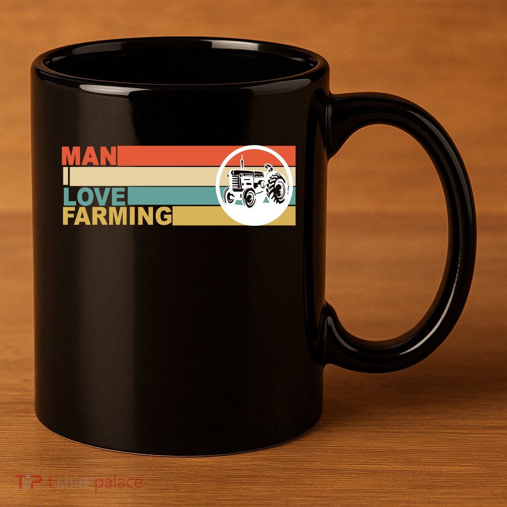 Man I Love Farming 11oz C Handle Ceramic Mug