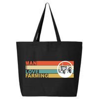Man I Love Farming 25L Jumbo Tote