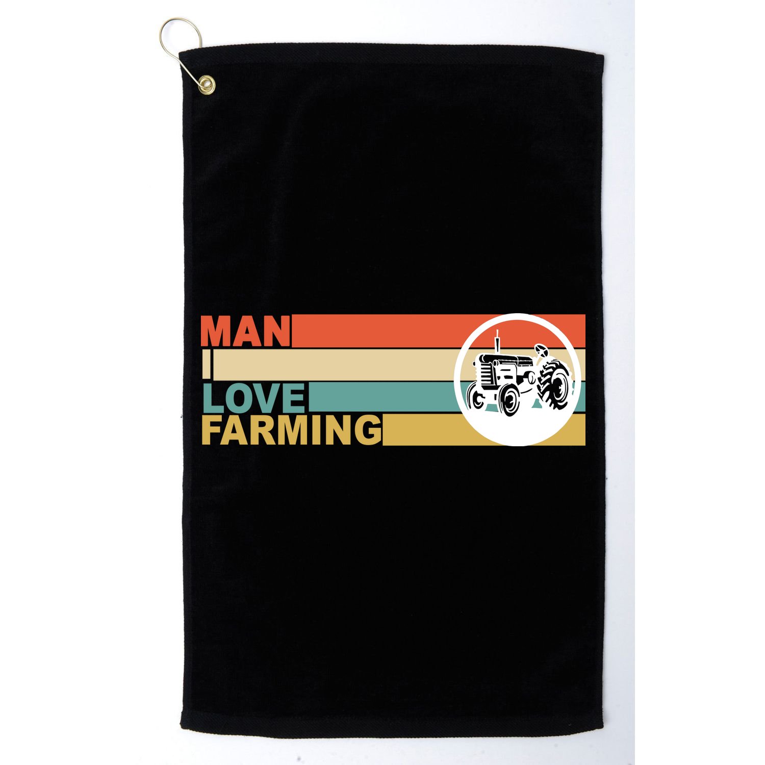 Man I Love Farming Golf Towel