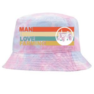 Man I Love Farming Tie-Dyed Bucket Hat