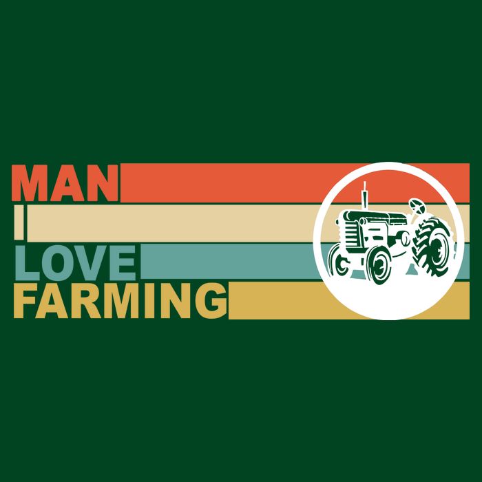 Man I Love Farming Cooling Performance Crew T-Shirt