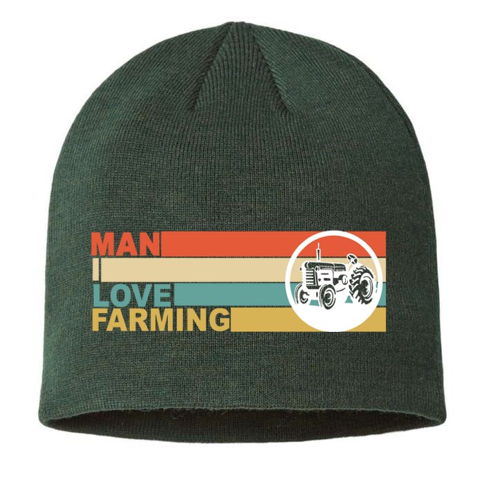 Man I Love Farming Sustainable Beanie