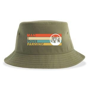 Man I Love Farming Sustainable Bucket Hat