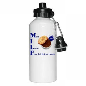 Man I Love French Onion Soup Aluminum Water Bottle