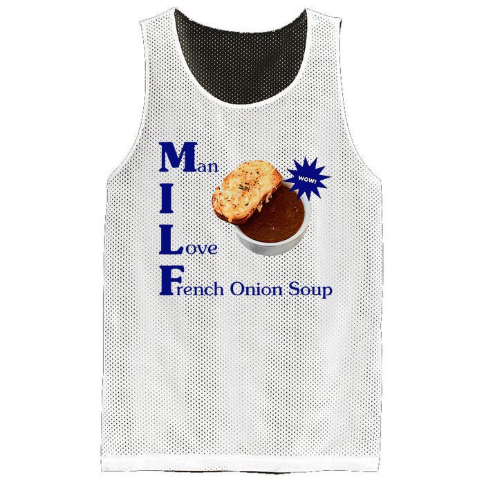 Man I Love French Onion Soup Mesh Reversible Basketball Jersey Tank