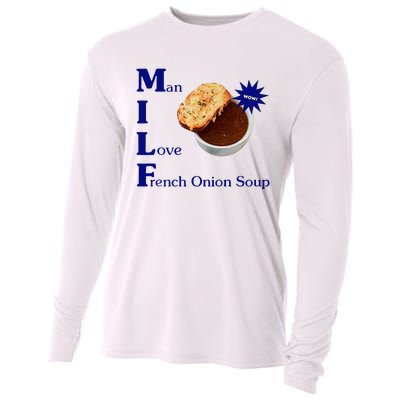 Man I Love French Onion Soup Cooling Performance Long Sleeve Crew