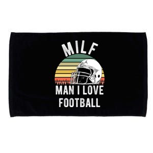 Milfgift I Love Football Fan Funny Rude Adult Humor Retro Meaningful Gift Microfiber Hand Towel